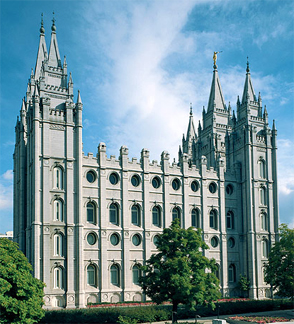 Salt Lake Temple South Face Salt Lake Temple South Face