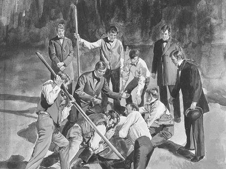 Apostles Lay Cornerstone for Temple in Far West, Missouri