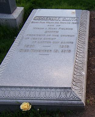Joseph F. Smith's Grave